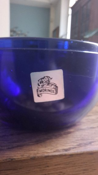 Zuccheriera Mela Vintage Morinox Blu