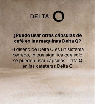 Cafetera Delta Q Mini Qool Gris