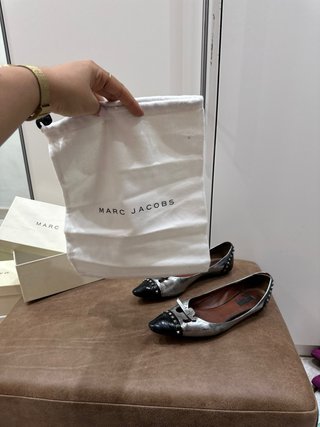 Ballerine Marc Jacobs Nere e Argento