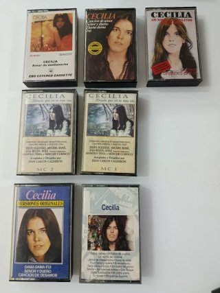 7 CECILIA Cintas Cassette ELIGE
