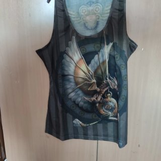 Camiseta Steampunk Dragón Talla M/L