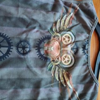 Camiseta Steampunk Dragón Talla M/L