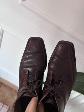 Botines de piel Clarks marrones