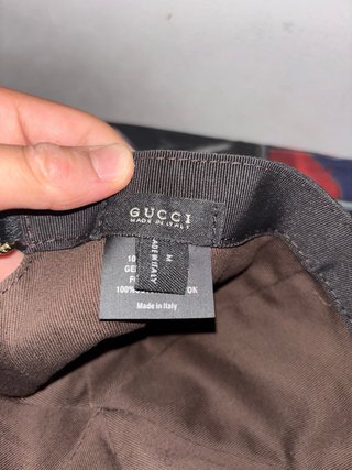 Cappello nero monogram