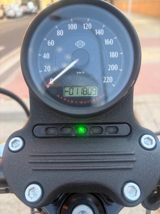 Harley Davidson Iron 883 verde