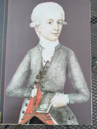 Disco LP Amadeus de Mozart