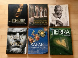 6 libros de gran formato Arte Fotografía Historia.