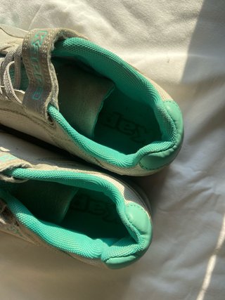 Zapatillas Kappa Beige y Turquesa