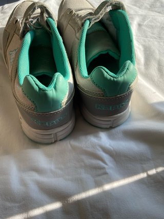 Zapatillas Kappa Beige y Turquesa