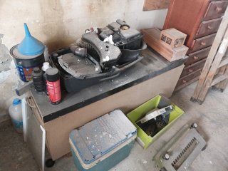 Vespa Blanca Scooter Clásica