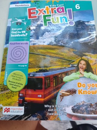 Libro inglés extra fun! 6