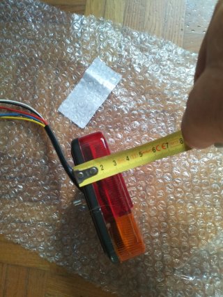 Piloto trasero LED remolque