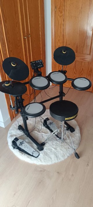 Batería electrónica Monkey Loop ML-Edrum 10 *MALLA