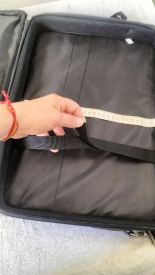Maletín Stima Negro y Rojo Unisex