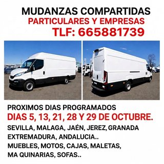 Transportes madrid sevilla malaga barcelona