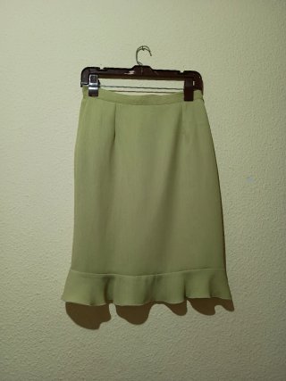 Conjunto Falda y Blusa Verde