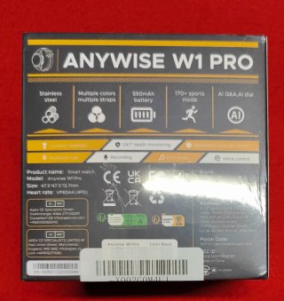 Smartwatch Doogee Anywise W1 Pro Grigio