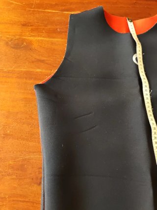 Chaleco neopreno talla 42