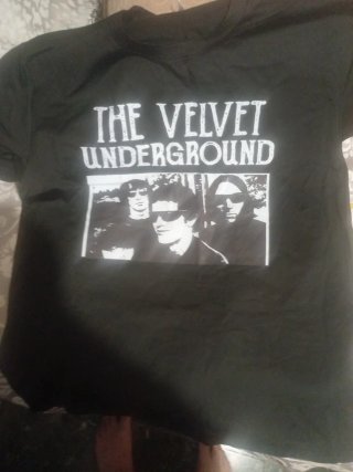 Camiseta The Velvet Underground Negra