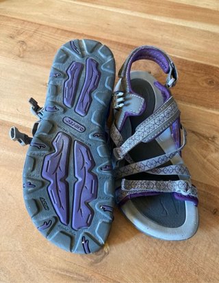 Sandalias Trekking Hi-Tec Gris/Morado