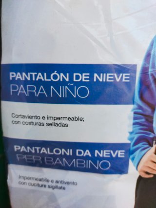 Pantalones de nieve Crivit para niño