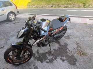 KTM 790 Duke Negra/Naranja