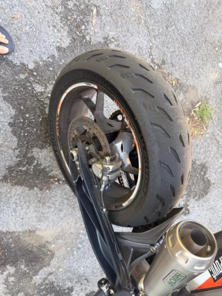 KTM 790 Duke Negra/Naranja
