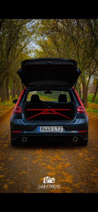 Barra torsión refuerzo maletero VW Golf MK7/MK7.5