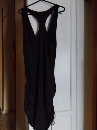 Vestito donna nero corto