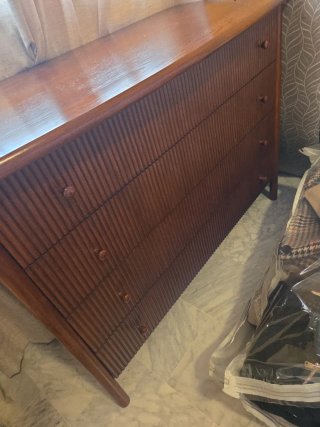 Cómoda de madera 4 cajones