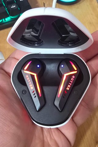 Auriculares Gaming Rotter Bluetooth 5.3 RGB