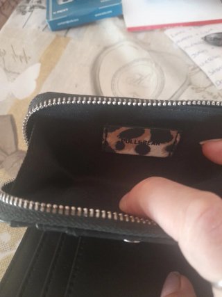 Monedero Pull&Bear estampado leopardo