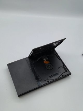 Consola Sony PlayStation 2 Slim negra con mando