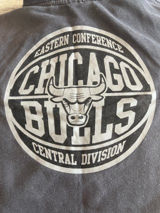 Sudadera Chicago Bulls Negra