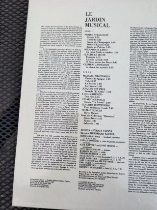 Disco LP Le Jardin Musical