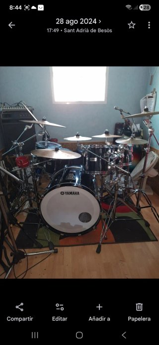 Batería Yamaha Power Recording Custom