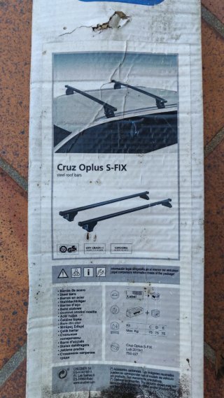 Cofre de techo + barras