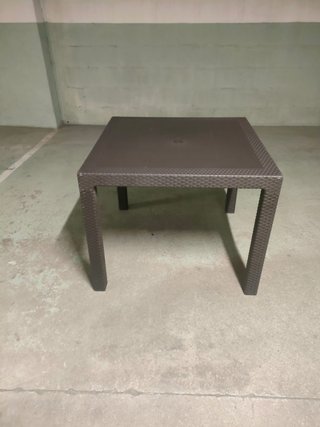 Mesa de jardín y 2 sillas Antracita