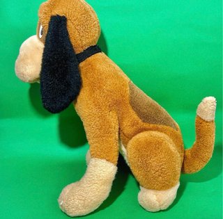 Peluche Toby (Copper) adulto Disney años 90