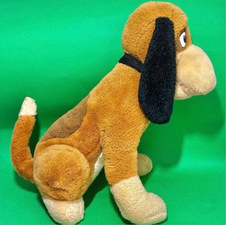 Peluche Toby (Copper) adulto Disney años 90