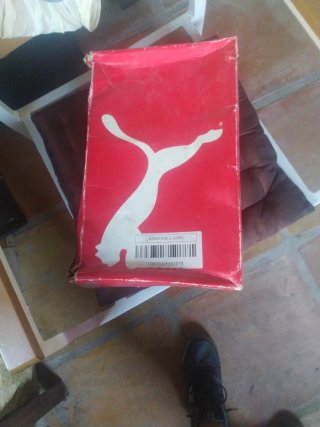 Zapatillas Puma Ferrari Negras y Rojas