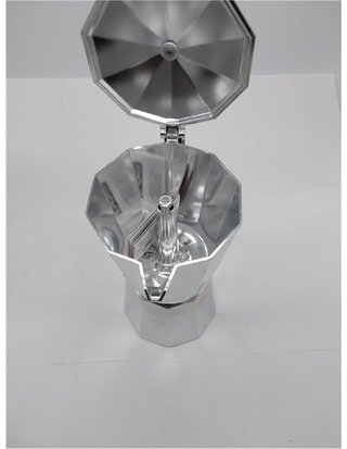 Monix Vitro Express Cafetera de aluminio 12 tazas - apta para todo tipo de cocinas excepto inducción