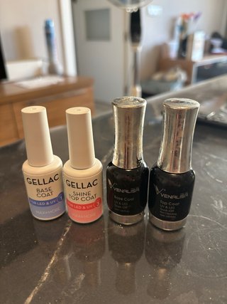 Base y Top Coat Uñas Semipermanente Gellac