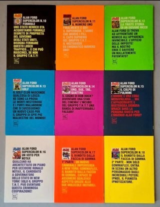 Alan Ford Supercolor Serie Completa 24 fumetti.