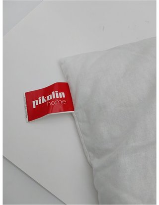 Pikolin Home - Almohada de Bebé para Cuna - Almohada de Fibra Antiácaros - Funda 100% Algodón - Hipoalergénica - Transpirable