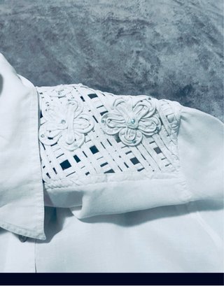 Camisa de lino Michel Bastos Talla 48