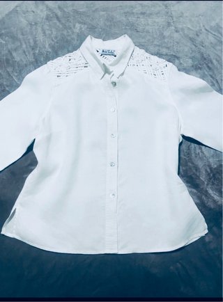 Camisa de lino Michel Bastos Talla 48