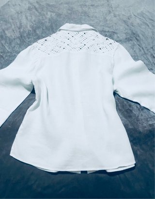 Camisa de lino Michel Bastos Talla 48