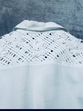 Camisa de lino Michel Bastos Talla 48