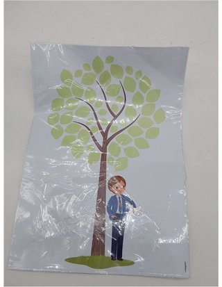 Mopec X651 LáPack de a firmas niño Comunión con pelota - 42 x 29.5 cm